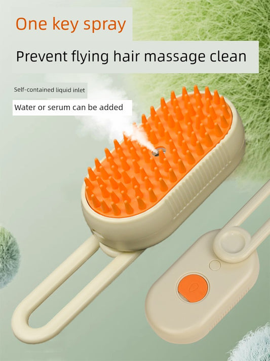 Pet Shower Brush Water Spray Float Hair Cleaning Handy Gadget Massage Comb